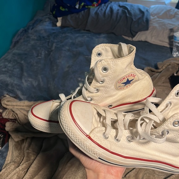 white high top converse - Picture 4 of 5